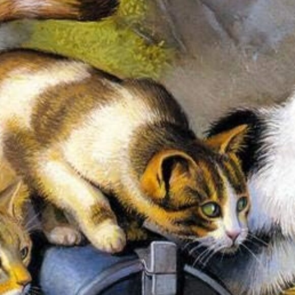 New sealed Ravensburger 300 pcs Large Format Puzzle-Cat's Got Mail - Picture 6 of 12